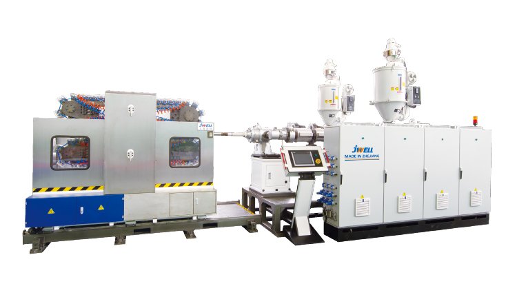 PE fresh air pipe production line