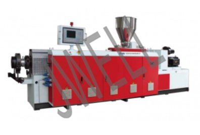 Conical twin extruders