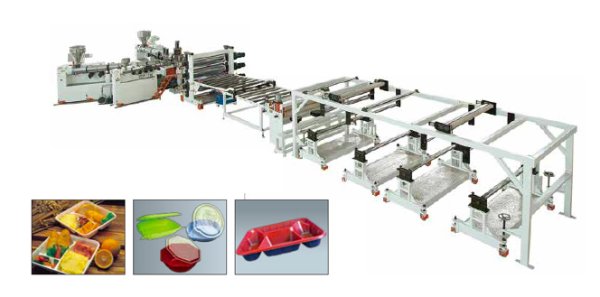 PP polypropylene stone powder environmental protection sheet production line