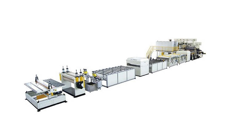 PP honeycomb panel production line