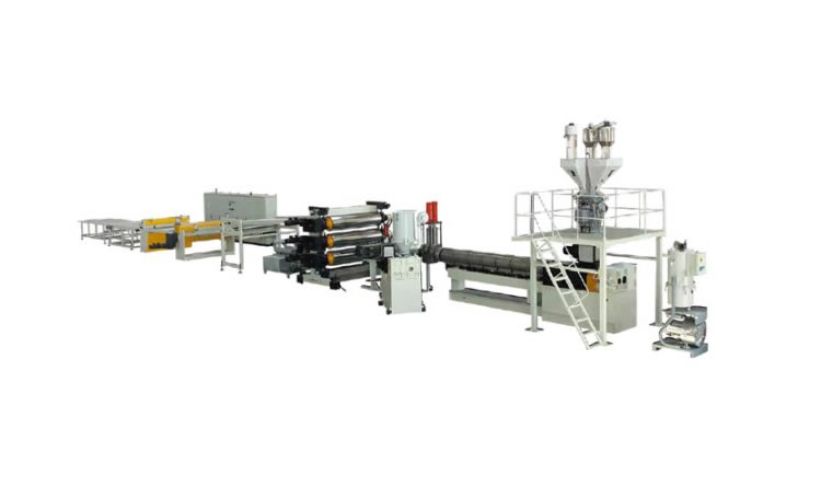 ABS, HIPS single layer, multilayer plate production line