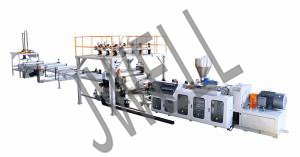 SPC floor production line