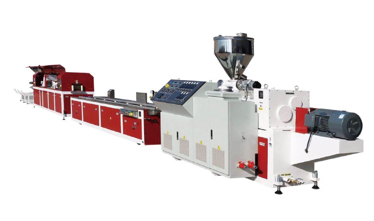 PVC slot extrusion production line