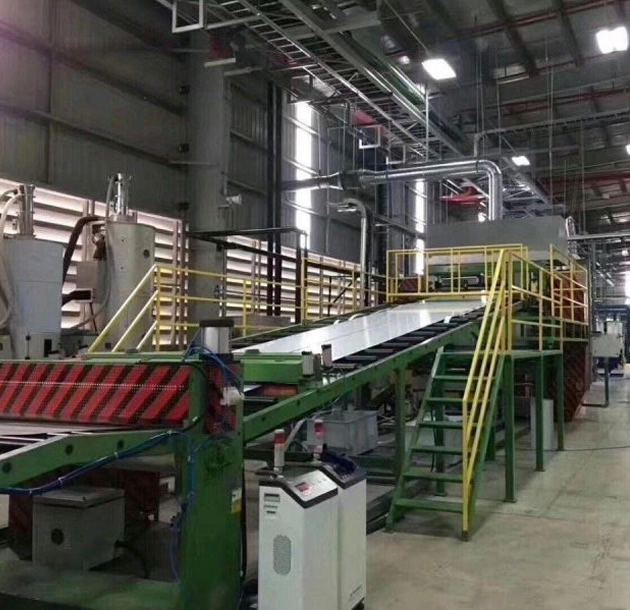 ABS refrigerator plate production line has been successfully accepted in BEKO Thai factory