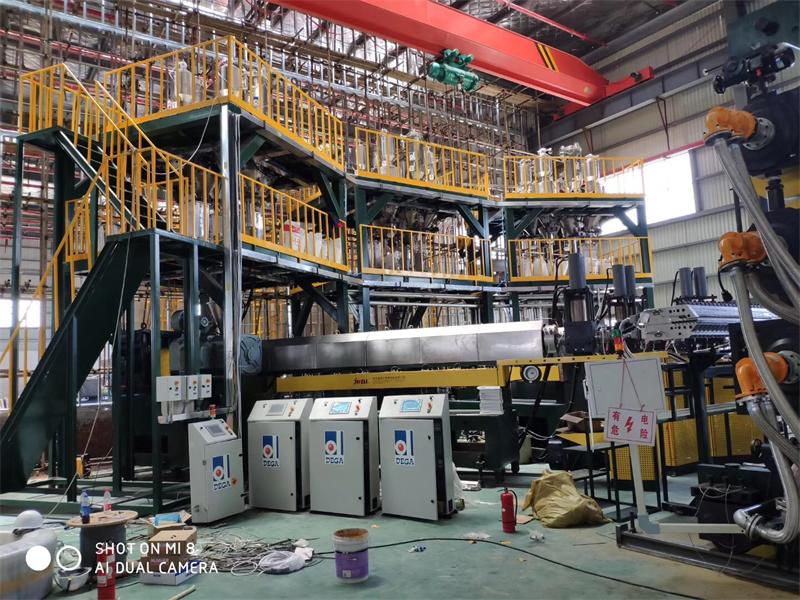 4m EVA waterproof coil production line has been successfully accepted in Oriental Yuhong Factory